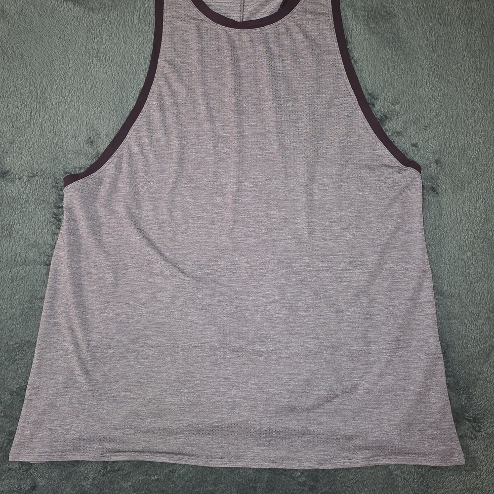 Lululemon Tie-Back Tank | Maroon Heather | Size Medium | Racerback Workout Tank